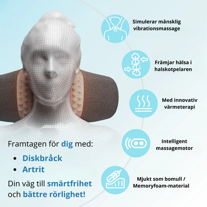 Neckster™ - Vibrations- och Värmeterapi