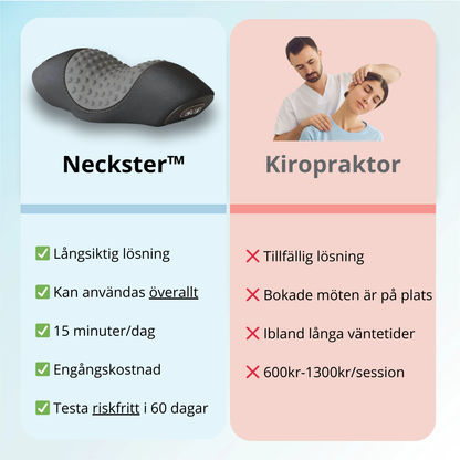 Neckster™ - Vibrations- och Värmeterapi